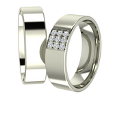 Linden Trauringe / Eheringe Herrliberg - 813/812